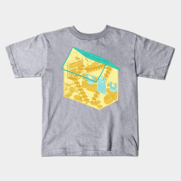 Optically Living Big Kids T-Shirt by Feltto